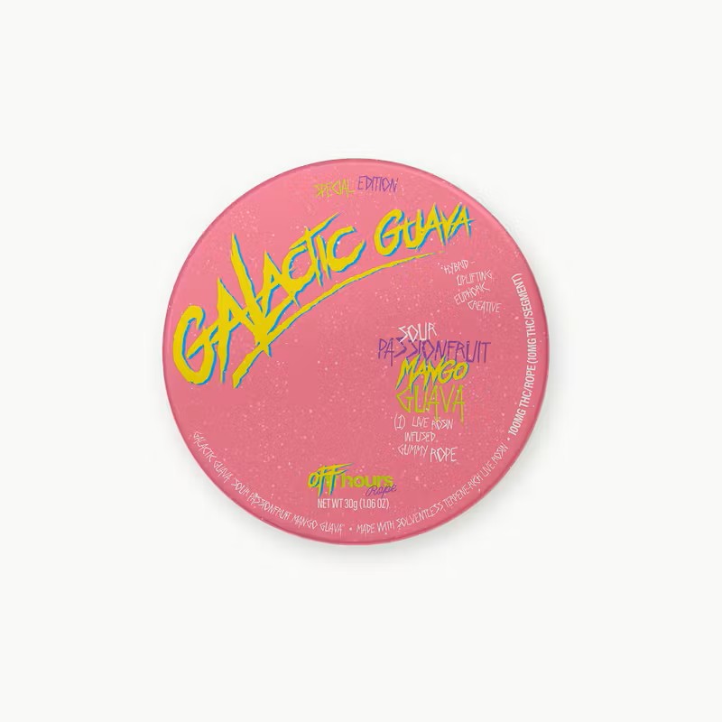 Off Hours - Galactic Guava Live Rosin Rope - 100mg