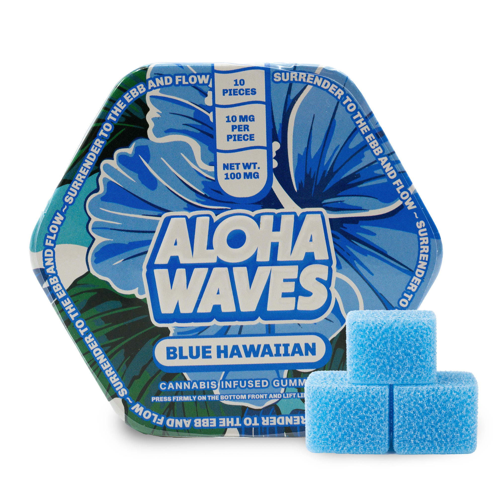 Gummies - Blue Hawaiian - 100mg THC