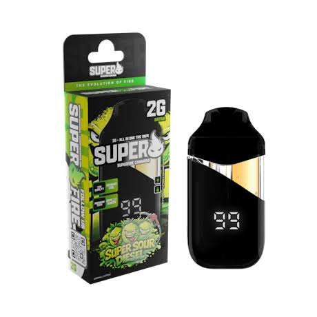 Superfire | 2g Disposable | Super Sour Diesel