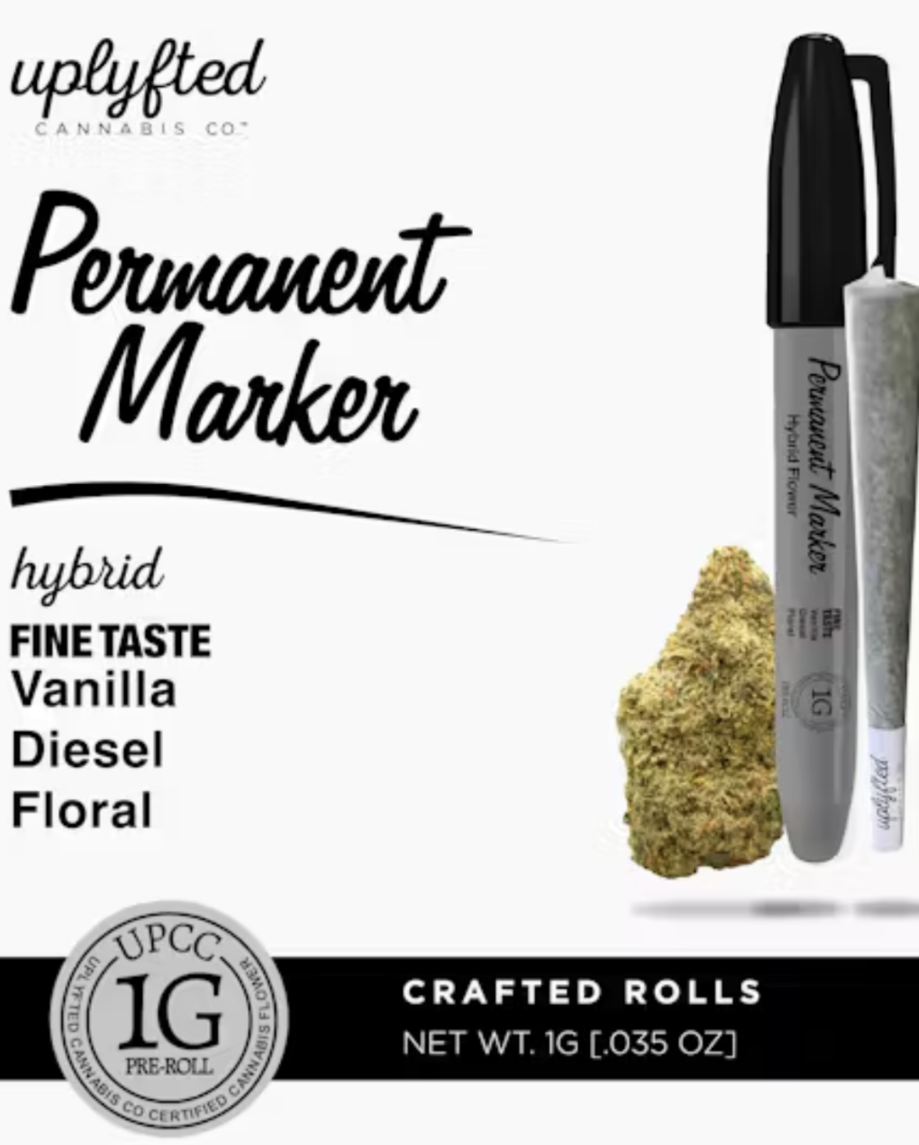Uplyfted: Permanent Marker 1G PreRoll