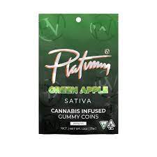 PLATINUM VAPE | GREEN APPLE | GUMMIES | 200MG