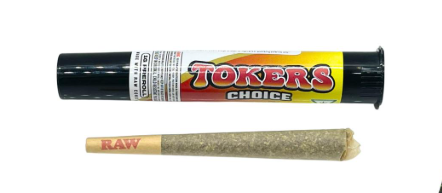 Tokers: Peaches & Cream 1.5G Infused Pre-Roll Rocket