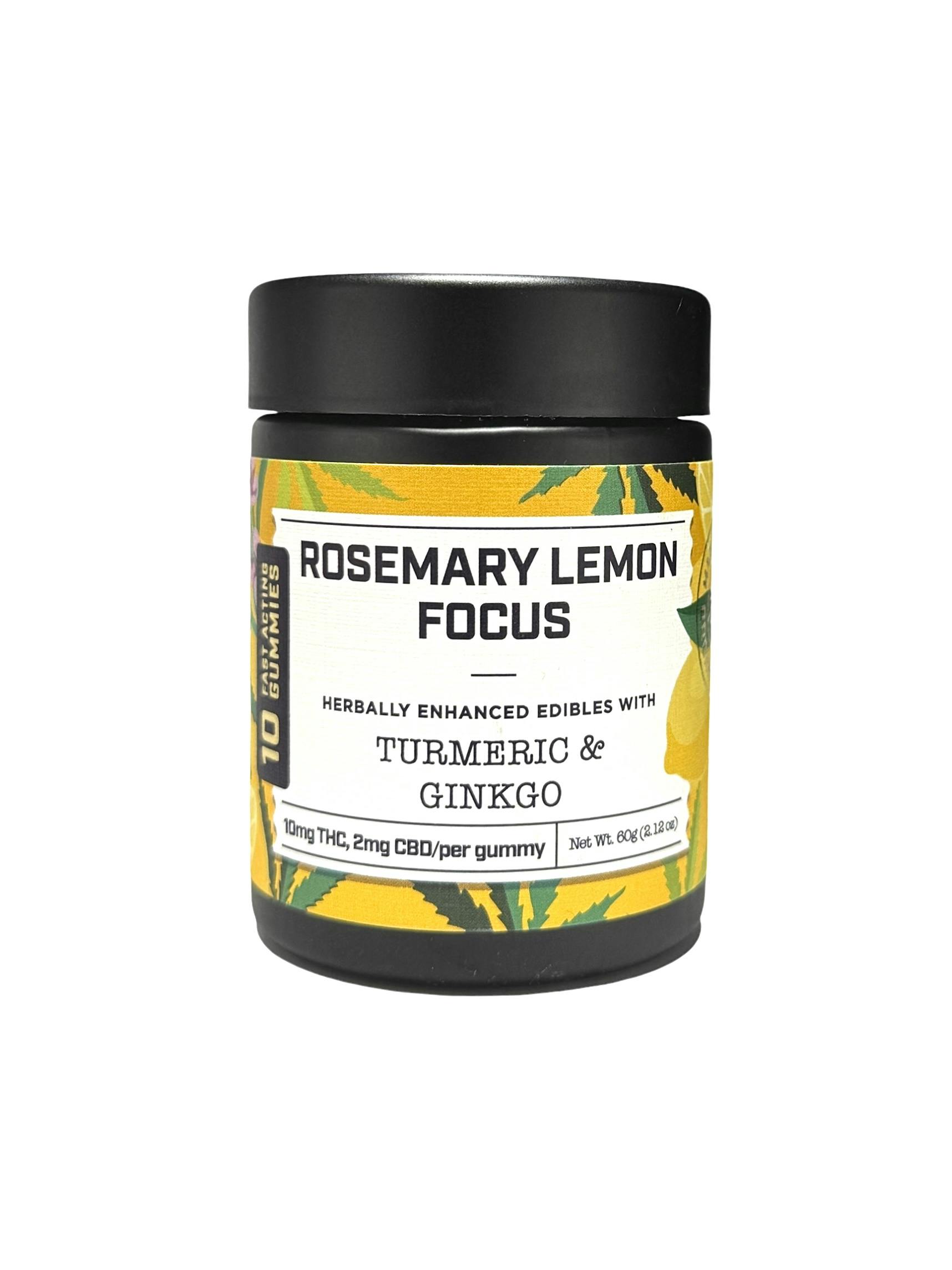 Rosemary Lemon Focus 10pk Gummies