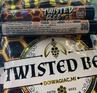 Twisted Bee | Candy Crush | Pre-roll | 1g | Indica