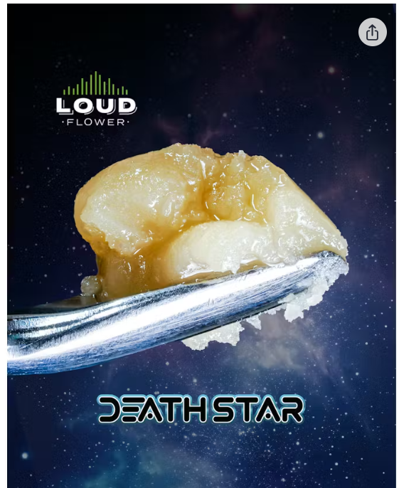 MI Loud - Death Star - 1g Live Rosin