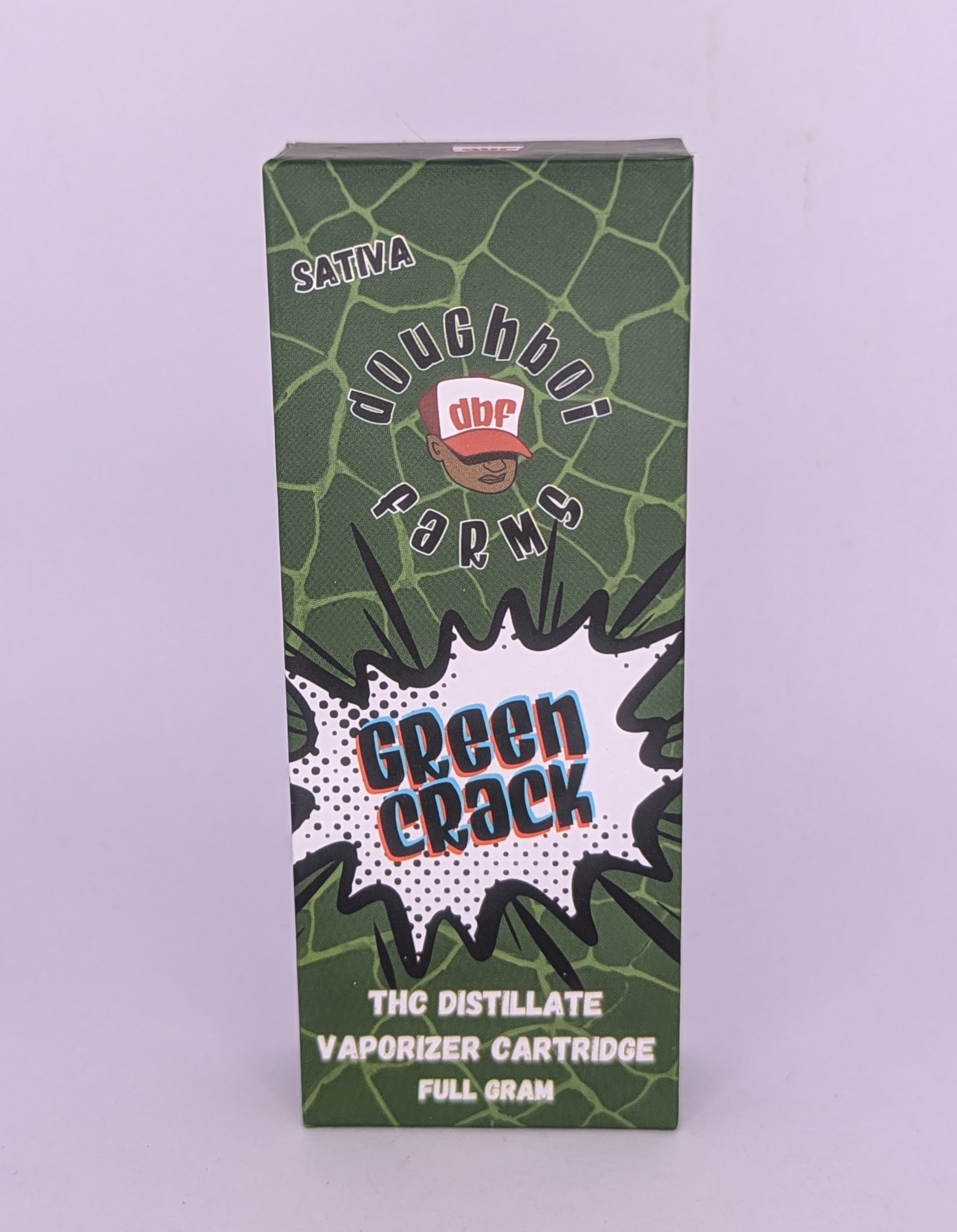 Green Crack - 1g Distillate Cartridge