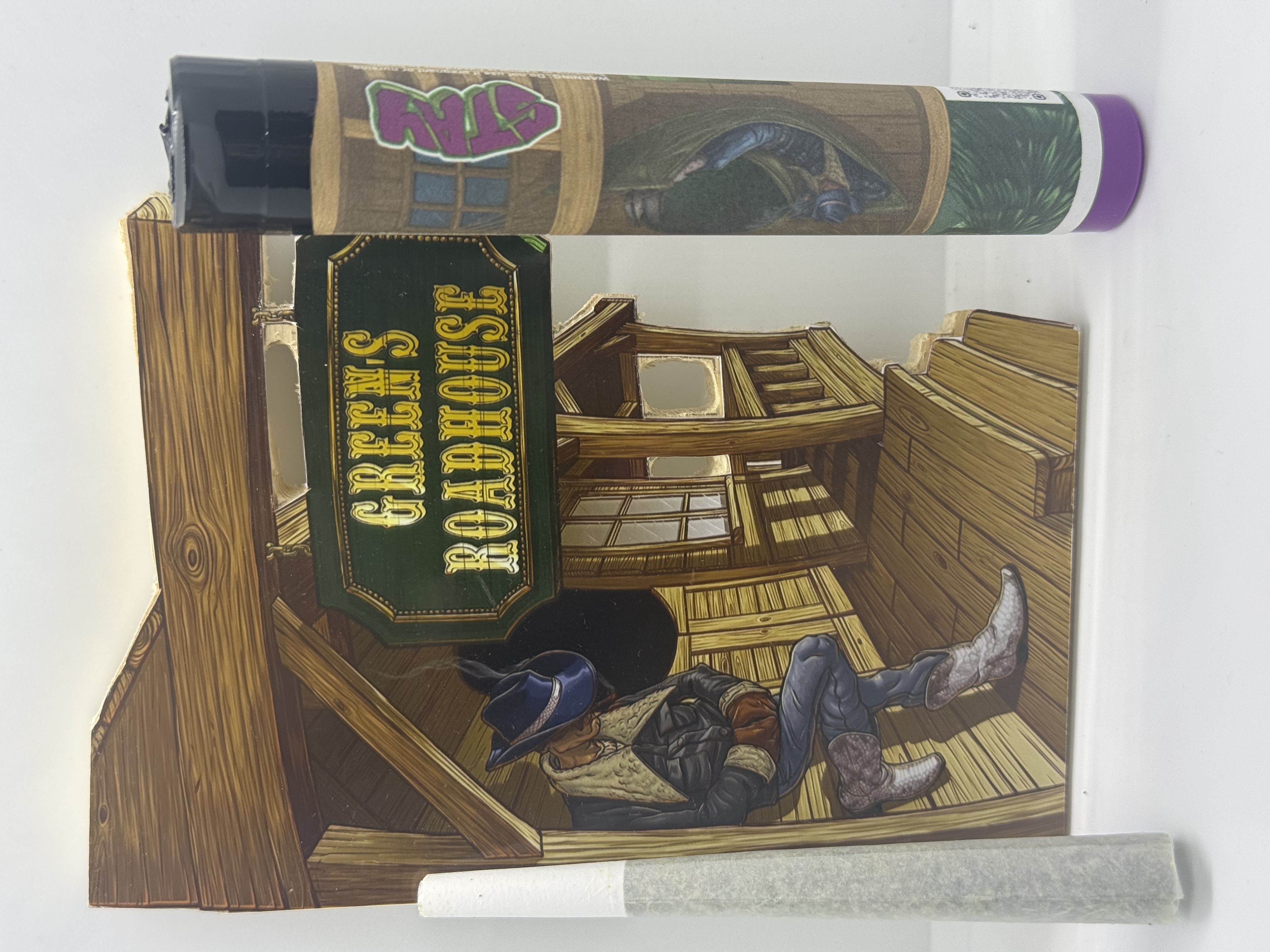 Greens Roadhouse | Triangle Larry OG Preroll