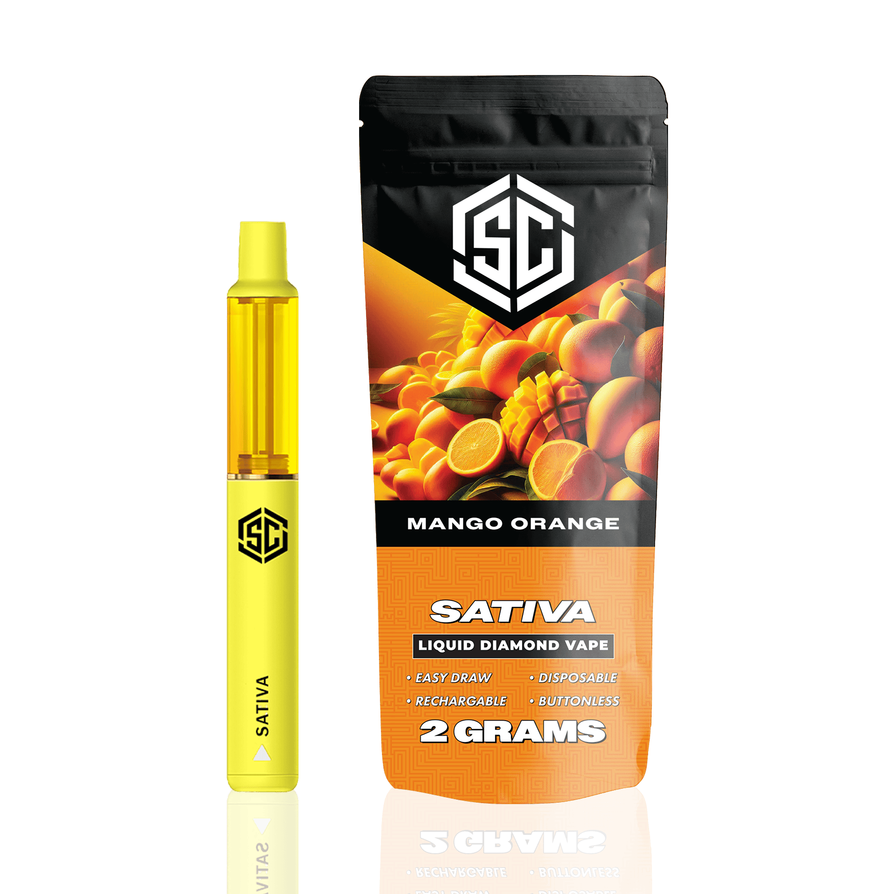 Society C | 2g Disposable Vape | Mango Orange