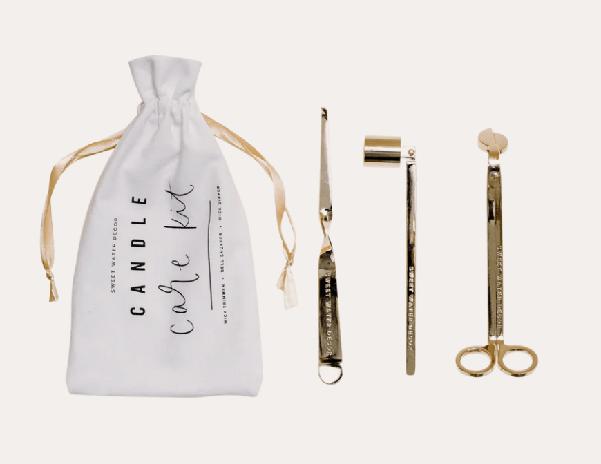 Sweet Water Decor - Gold Candle Care Kit!