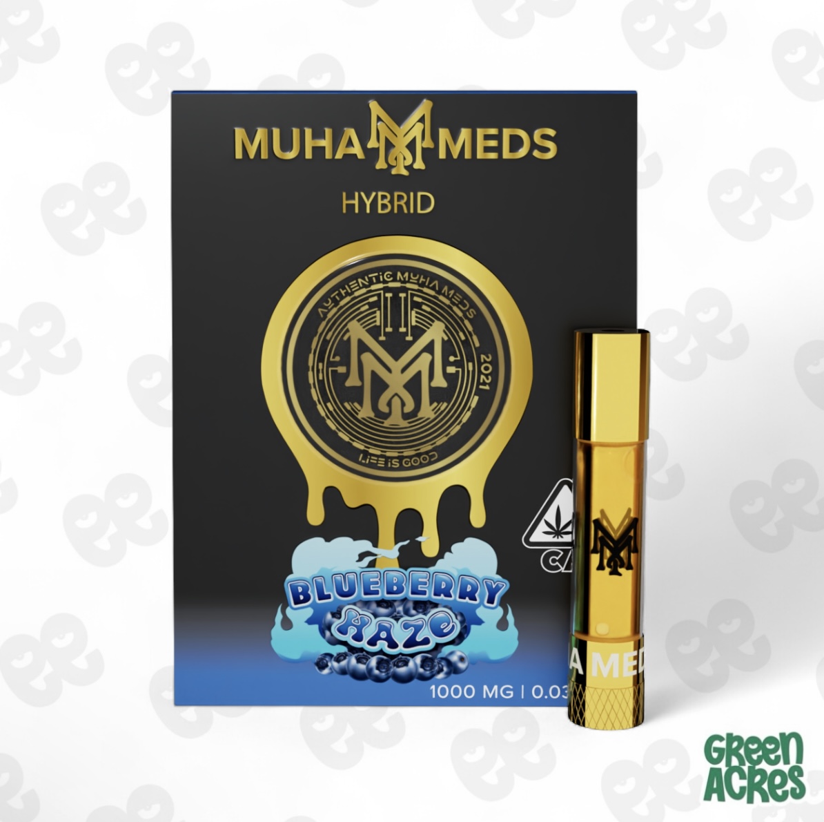 Blueberry Haze 1G Cart (H)