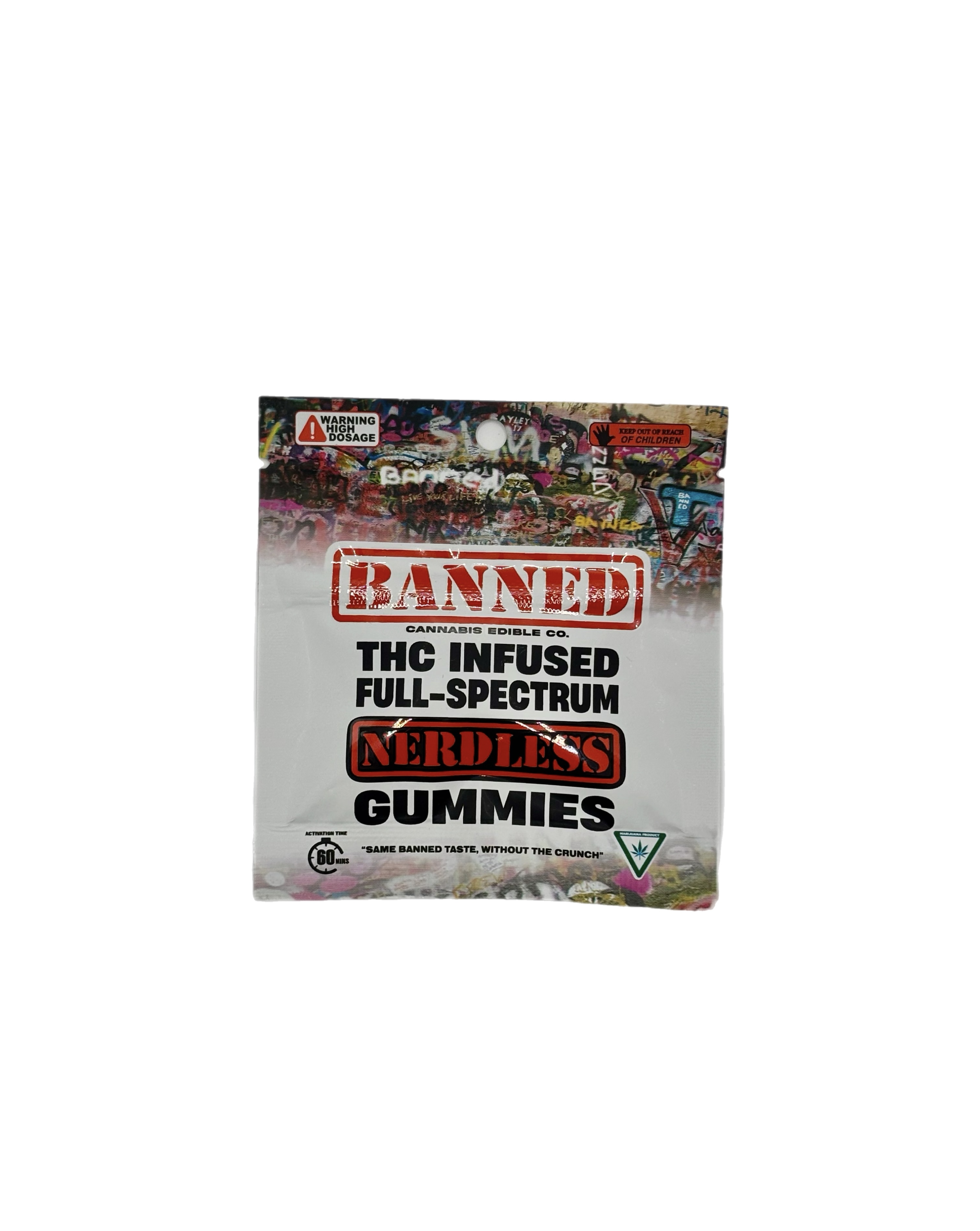 BANNED | PARADISE PUNCH | NERDLESS GUMMY | 200MG