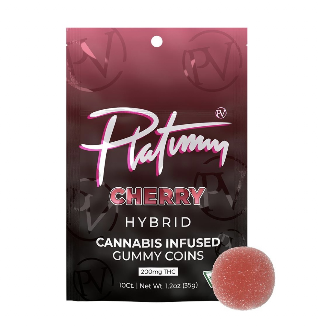 Platinum Vape: Wild Cherry 200MG Gummies (H)