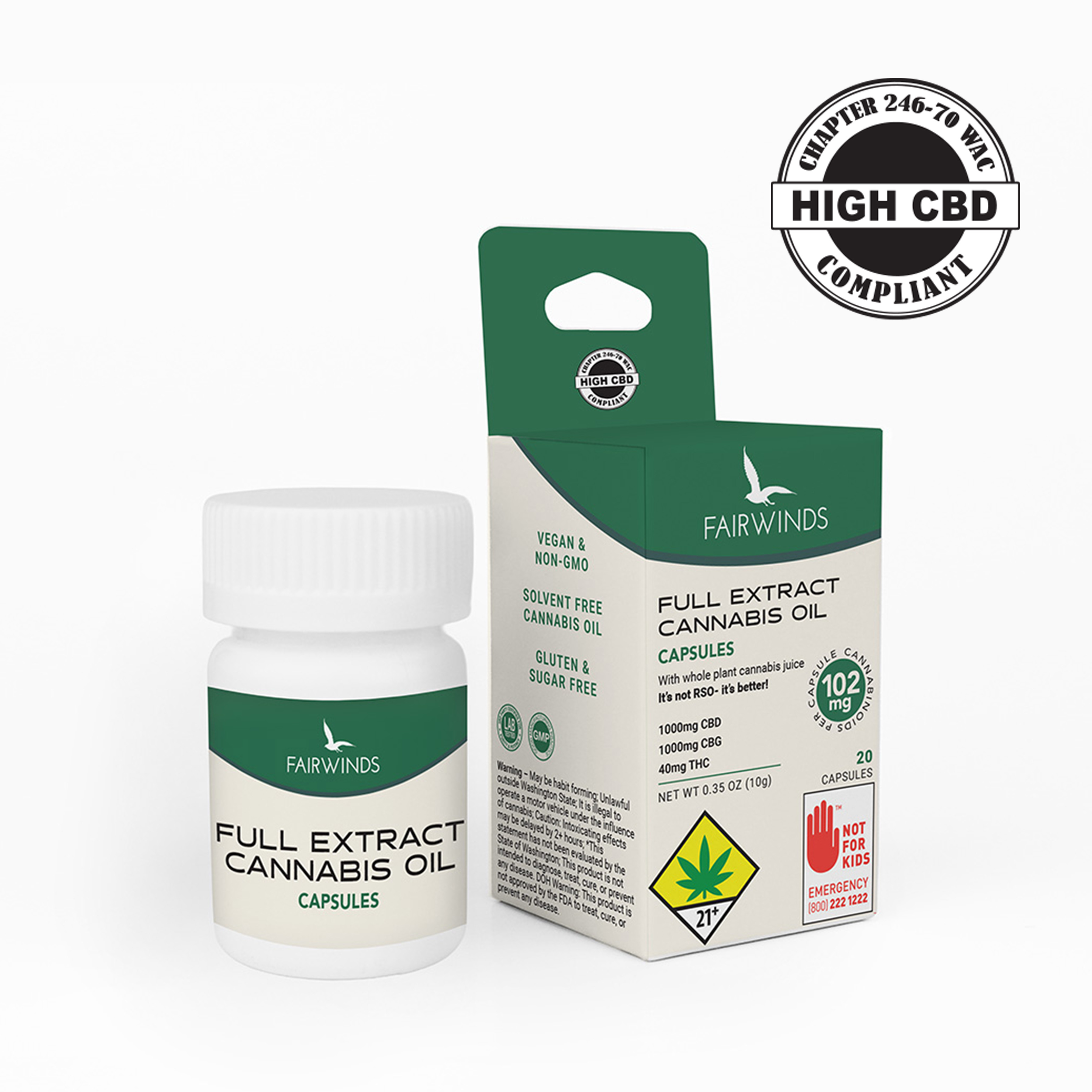 10:1 FECO Capsules (DOH)