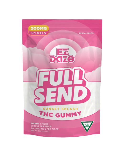 Full Send 200mg Single Gummy - Sunset Splash