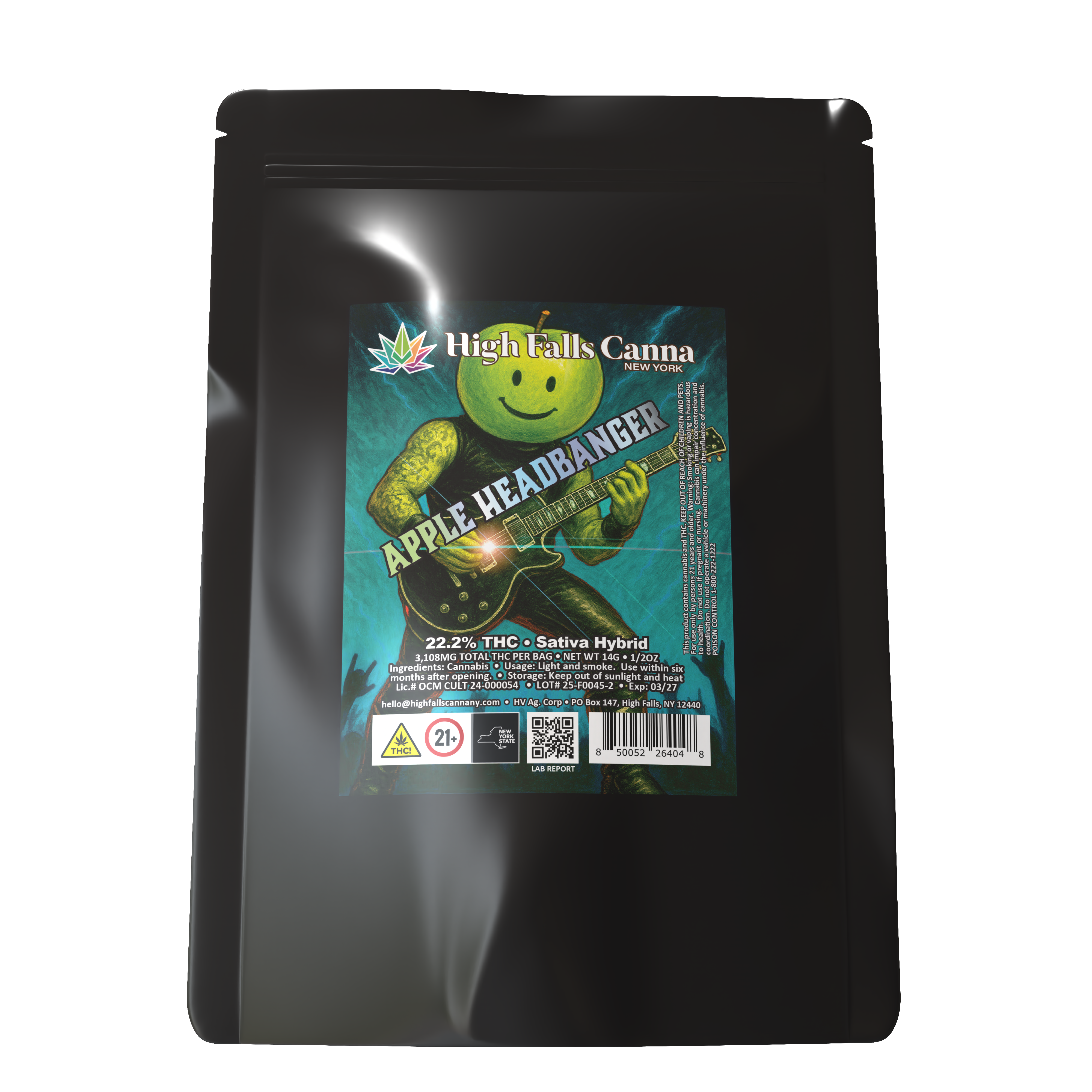 High Falls Canna | Apple Headbanger | 14g