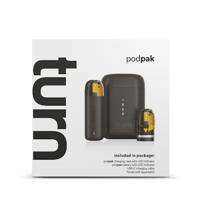 TURN - PODPAK - BATTERY - BLACK