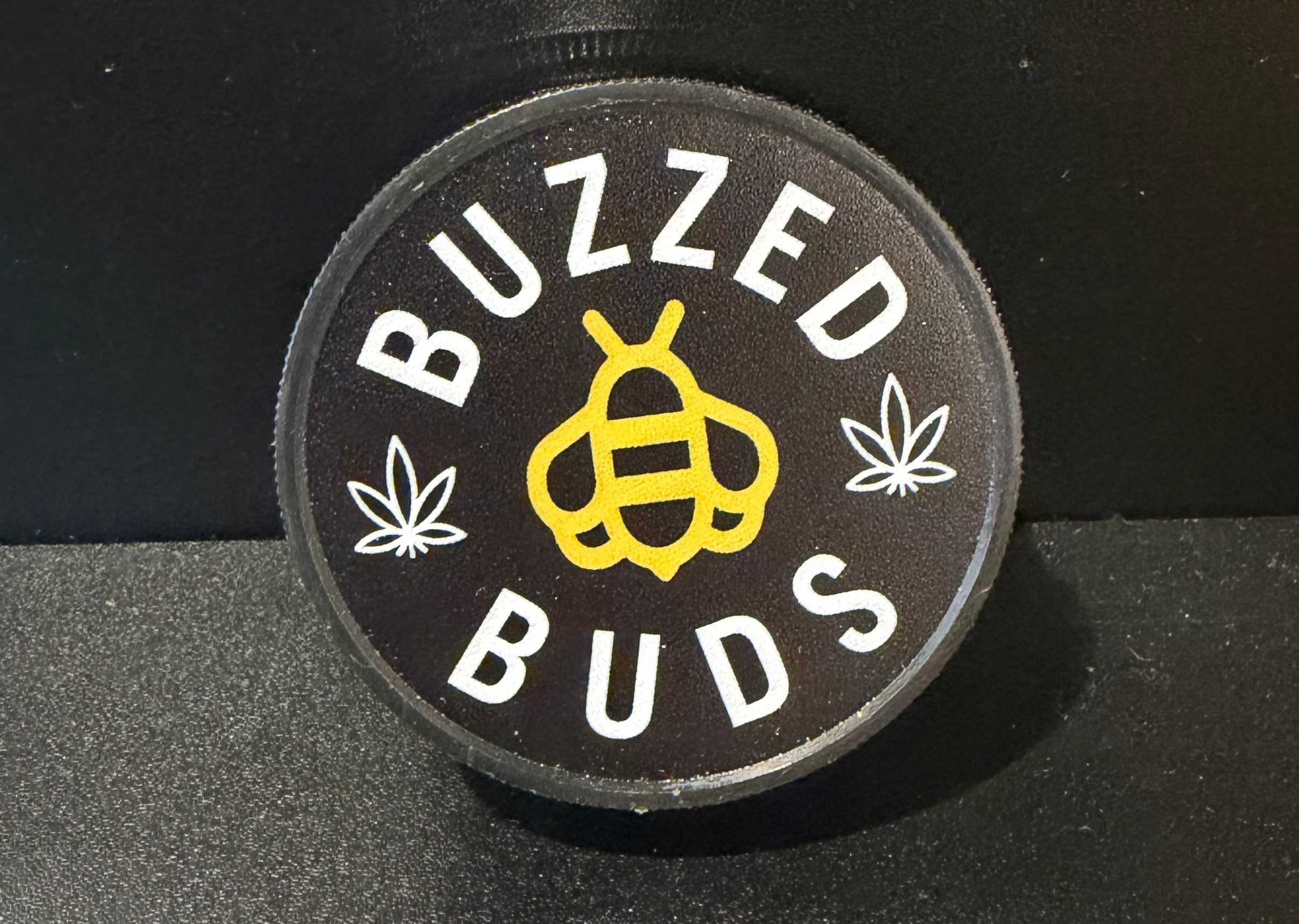 Buzzed Buds Grinders - Plastic 2-Piece