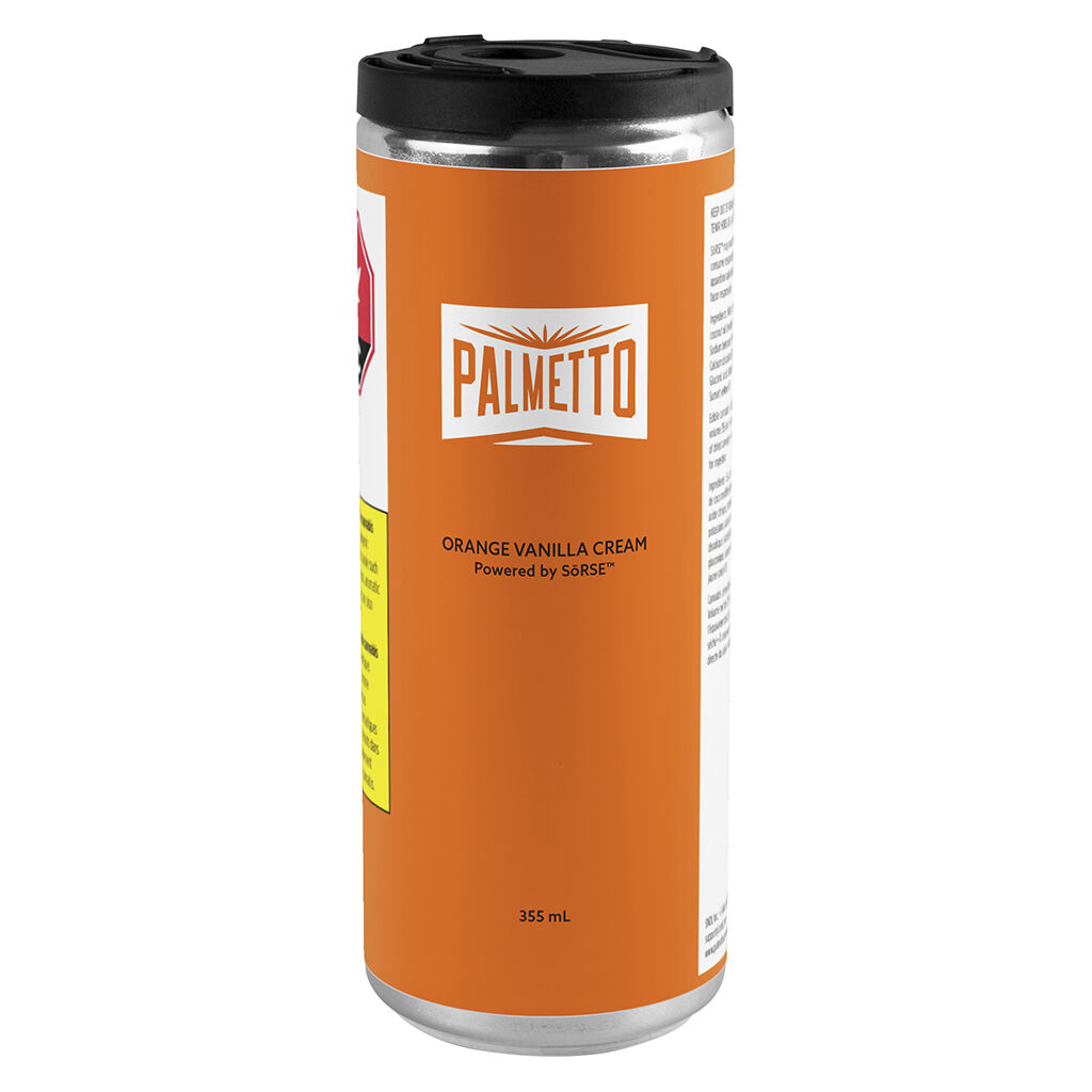 PALMETTO ORANGE VANILLA CRM SODA (H) BEV- 10MG THC X 355ML