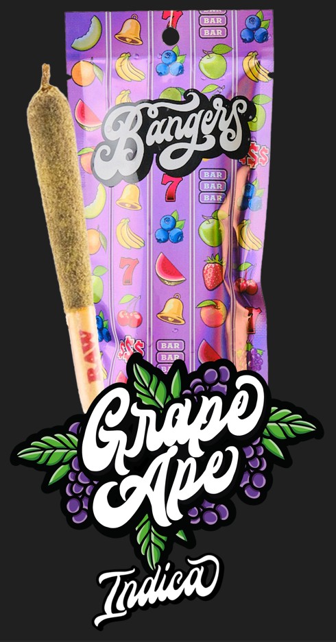 (25185) Grape Ape 1.25g INF PreRoll