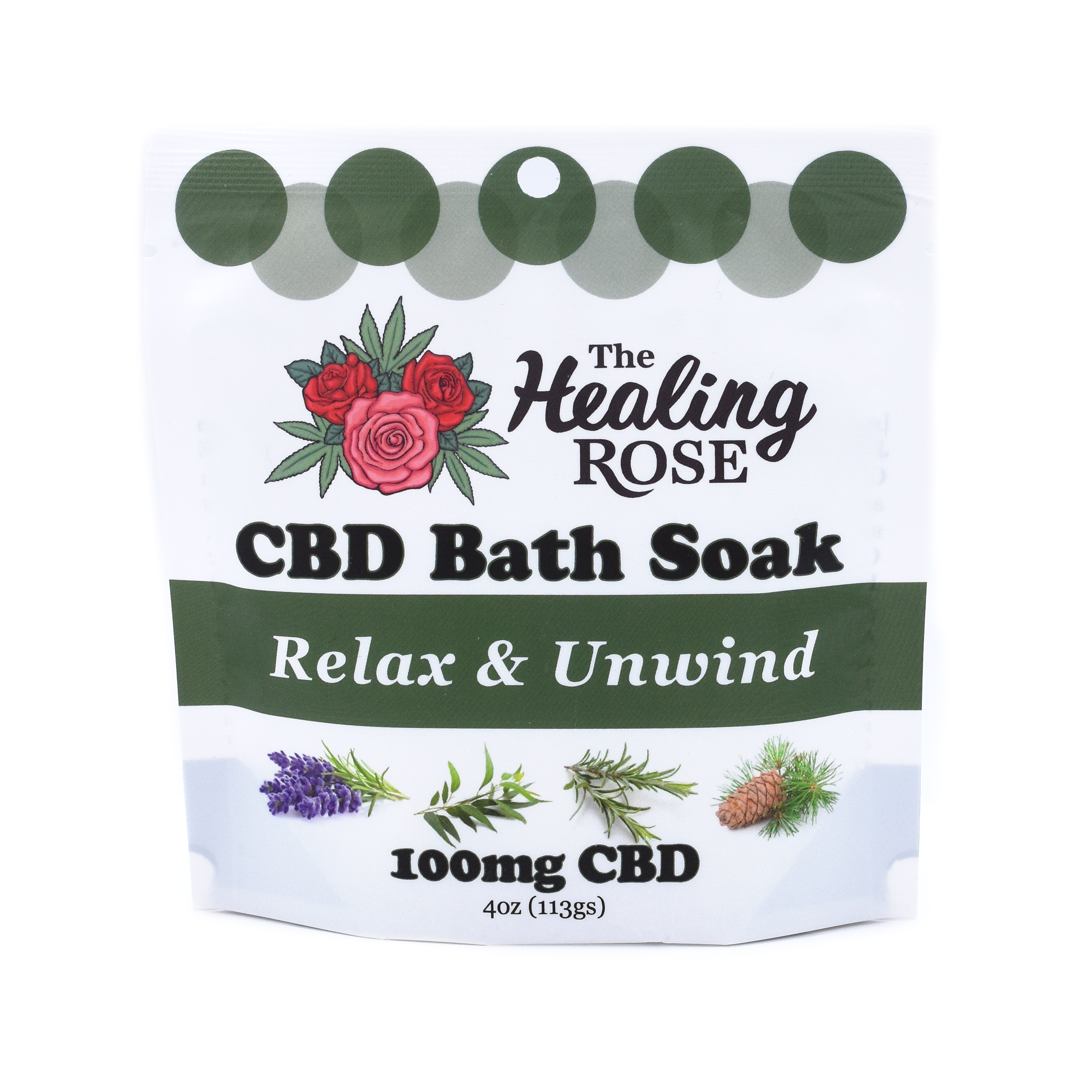 Relax & Unwind CBD Bath Soak | 100mg | 4oz