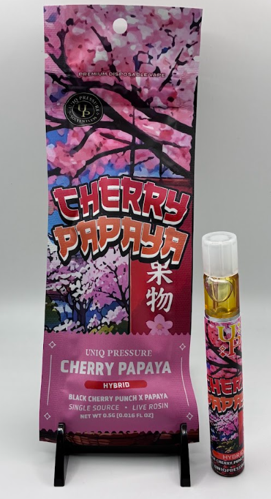 Disposable | Rosin | Cherry Papaya | .5g | Uniq Pressure