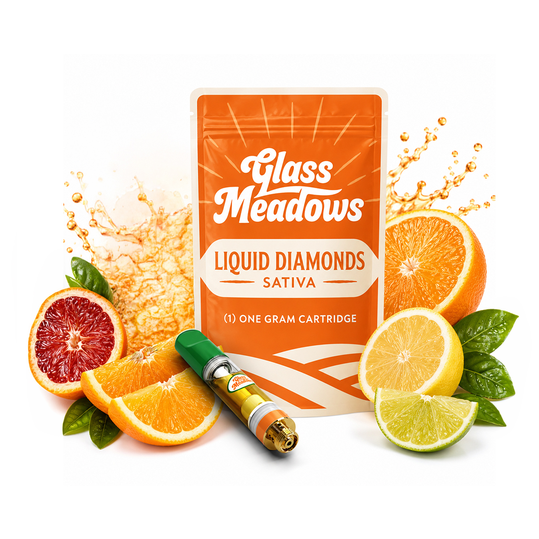 Energy Drink | Glass Meadows | Liquid Diamond Vape Cartridge