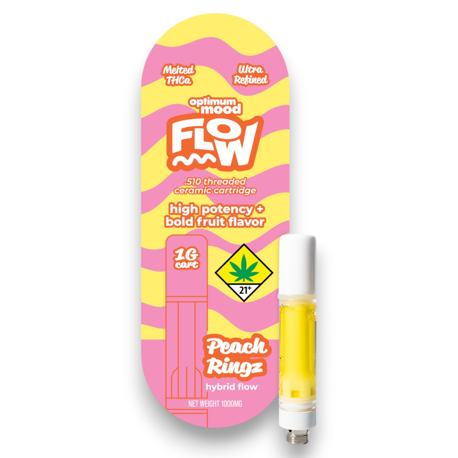 Peach Ringz - Flavored Cartridge