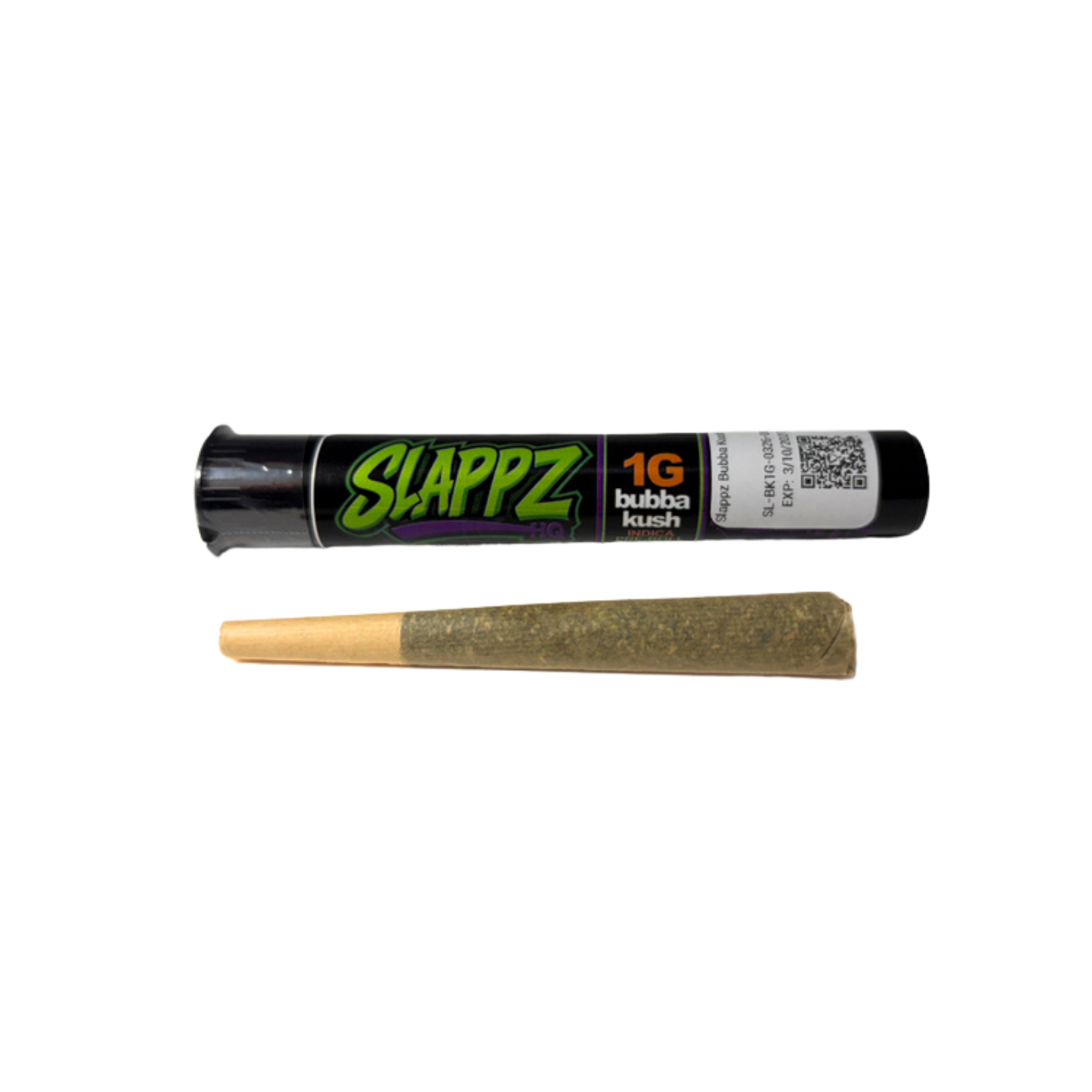 Slappz - Bubba Kush Preroll - 1g