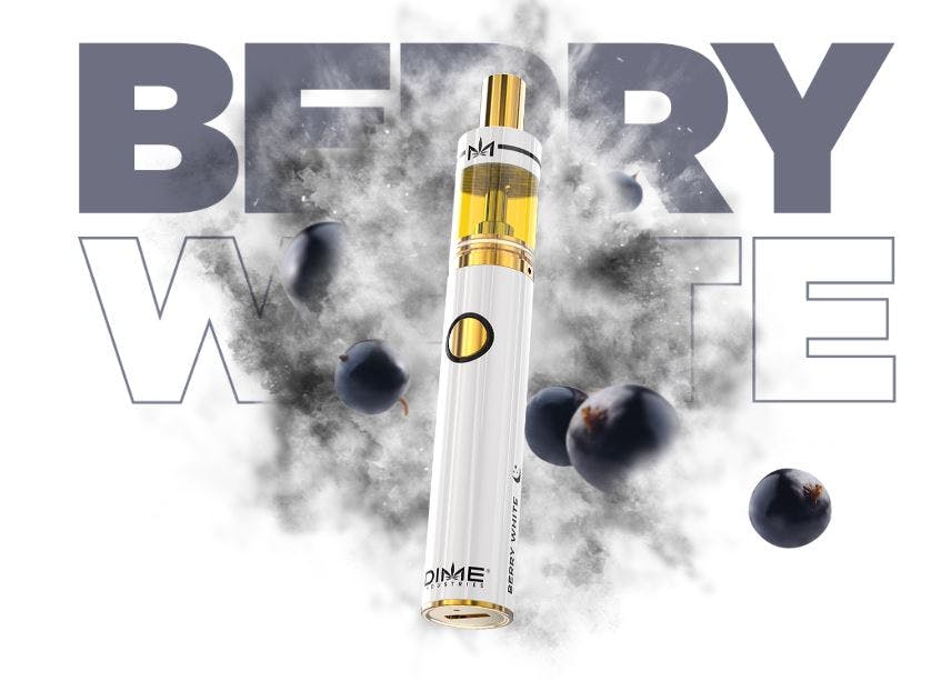 Dime Berry White .9g Disposable Vape