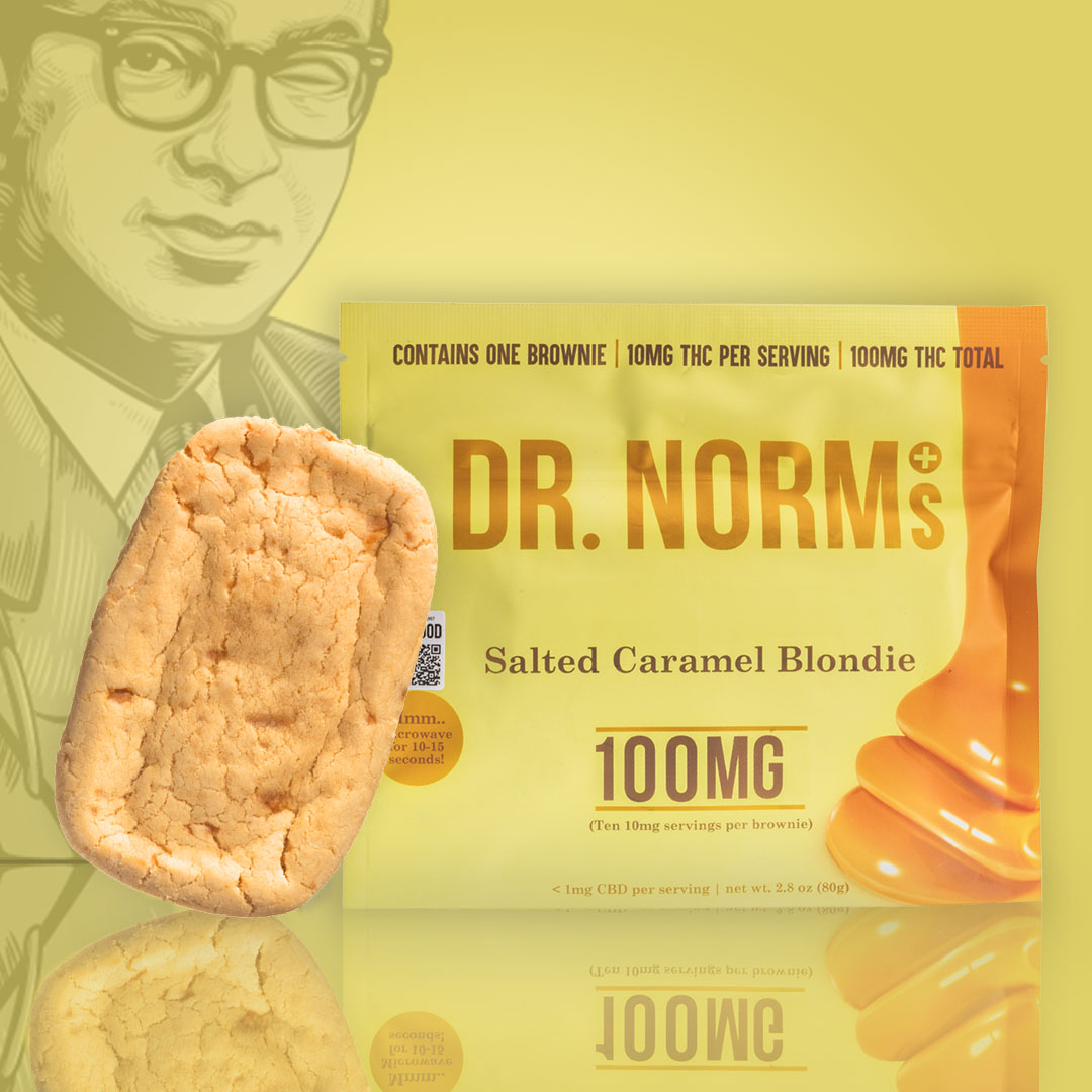 DR. NORM'S: Salted Caramel Blondie