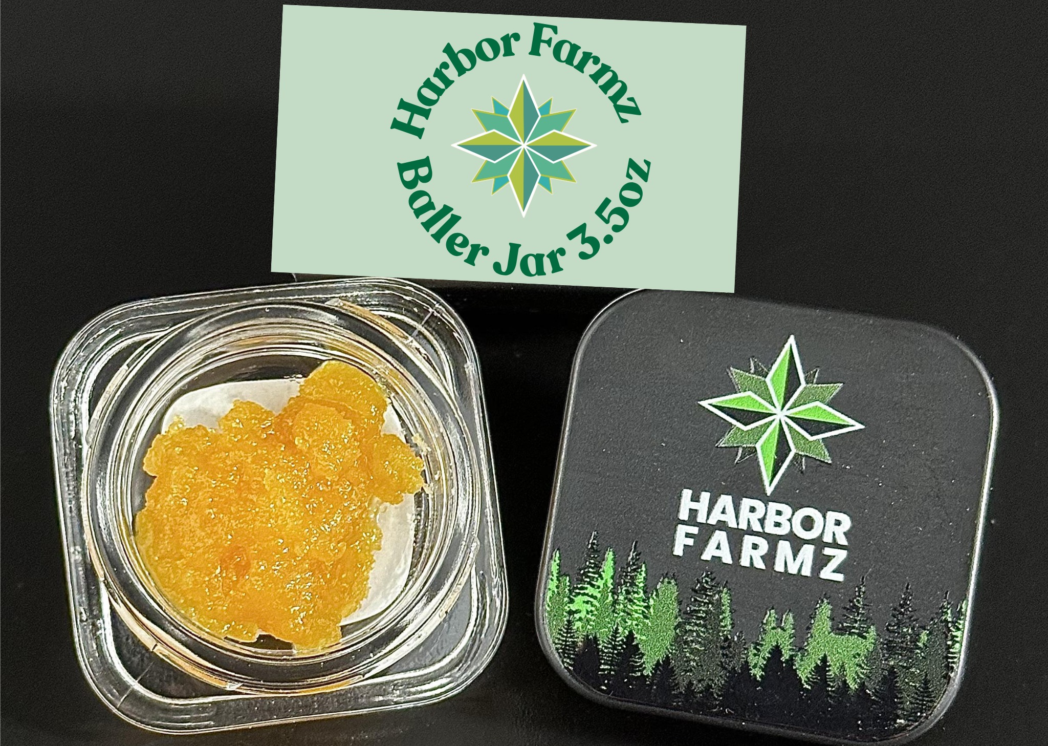 Harbor Farmz *Baller Jar*   Cured Resin   Permafrost