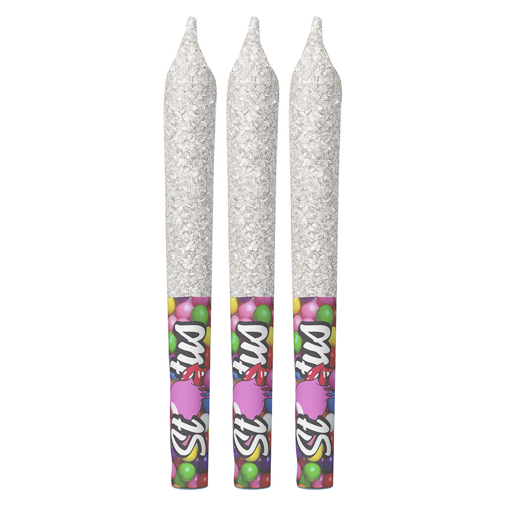 Status - Bubble Bubble Liquid Diamond Infused & Diamond Coated Pre-Roll - Sativa - 3x0.5g