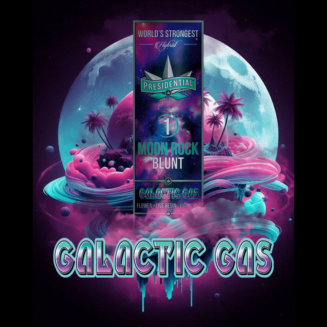 Presidential Galactic Gas 1.5g Moon Rock Blunt