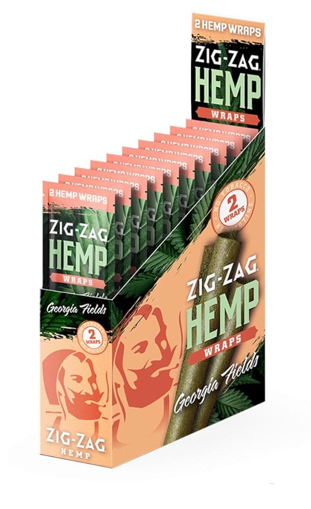 Zig Zag | Georgia Fields | Hemp Wrap | 2pk