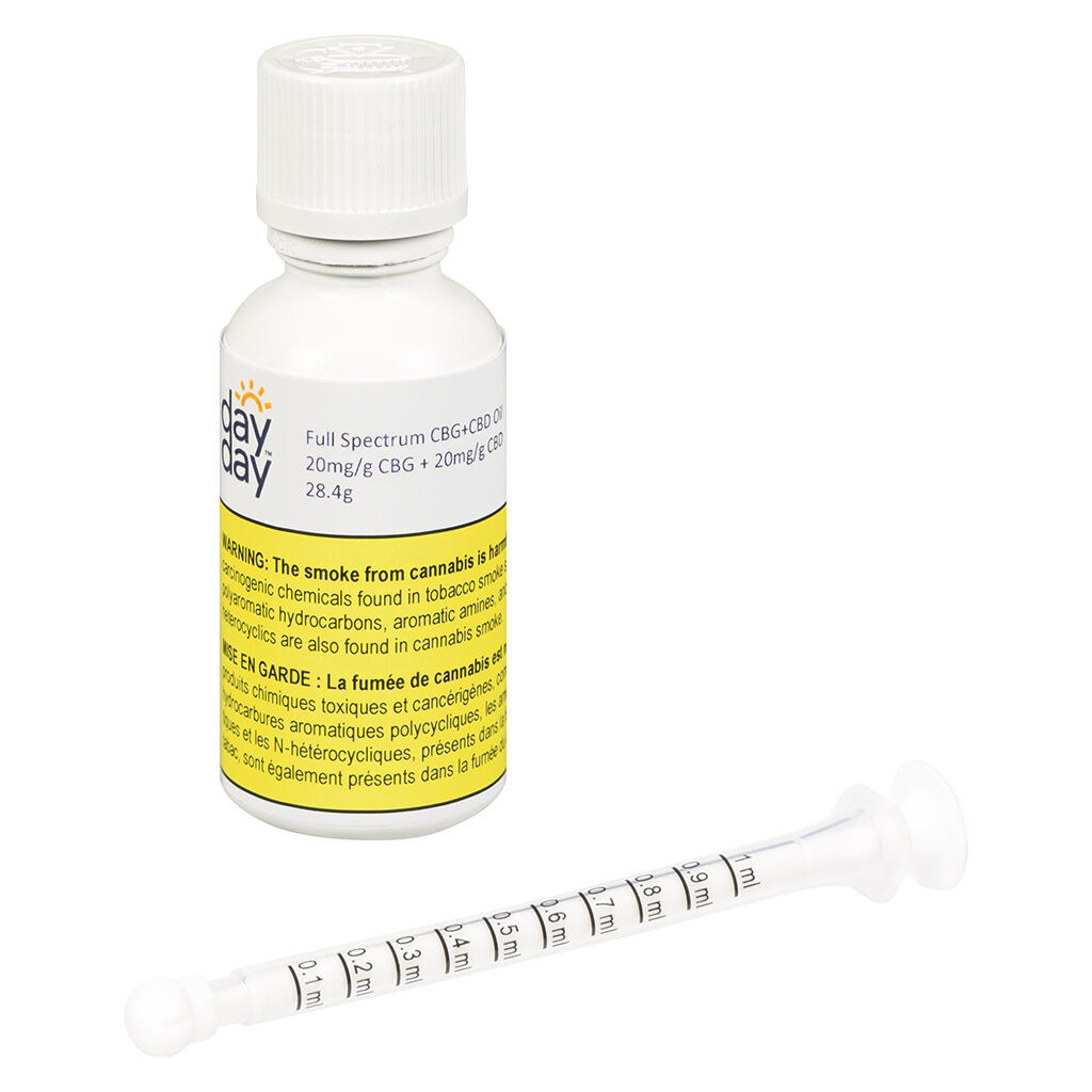 DayDay - Full Spectrum CBG+CBD Oil - 30ml