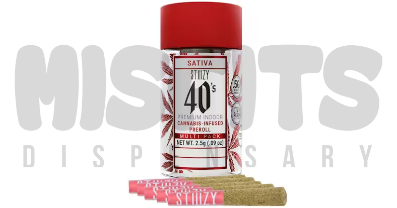 Stiiizy | Watermelon Z | 40's Infused Pre-Rolls 5pk | 2.5g