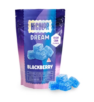 Blackberry Dream 1:1 CBN Gummies | 100mg