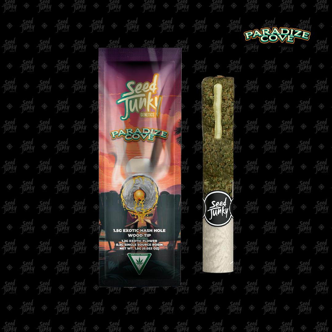 Seed Junky | Paradize Cove | 1.5g Hash Hole Donut