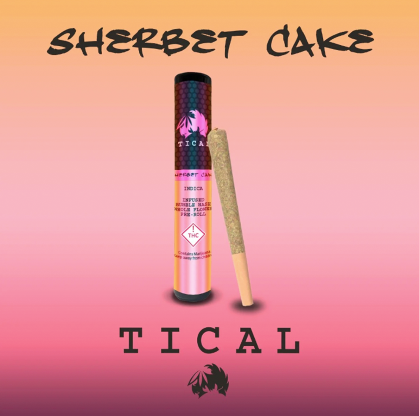 Tical Sherbet Cake