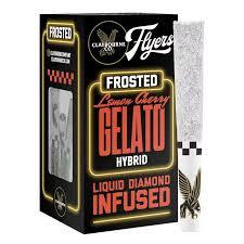 Flyers Frosted Lemon Cherry Gelato
