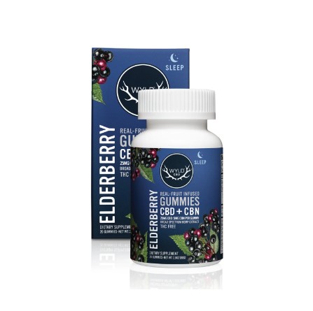 Wyld: + Elderberry - Hemp - Wyld