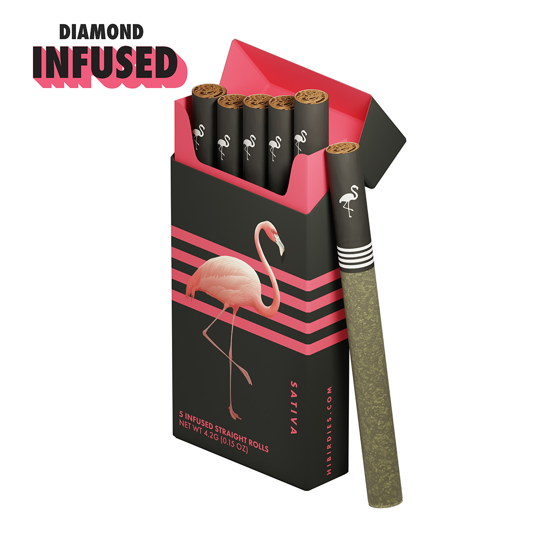 Ultra Diamond Infused Sativa 5 Pack [4.2g]