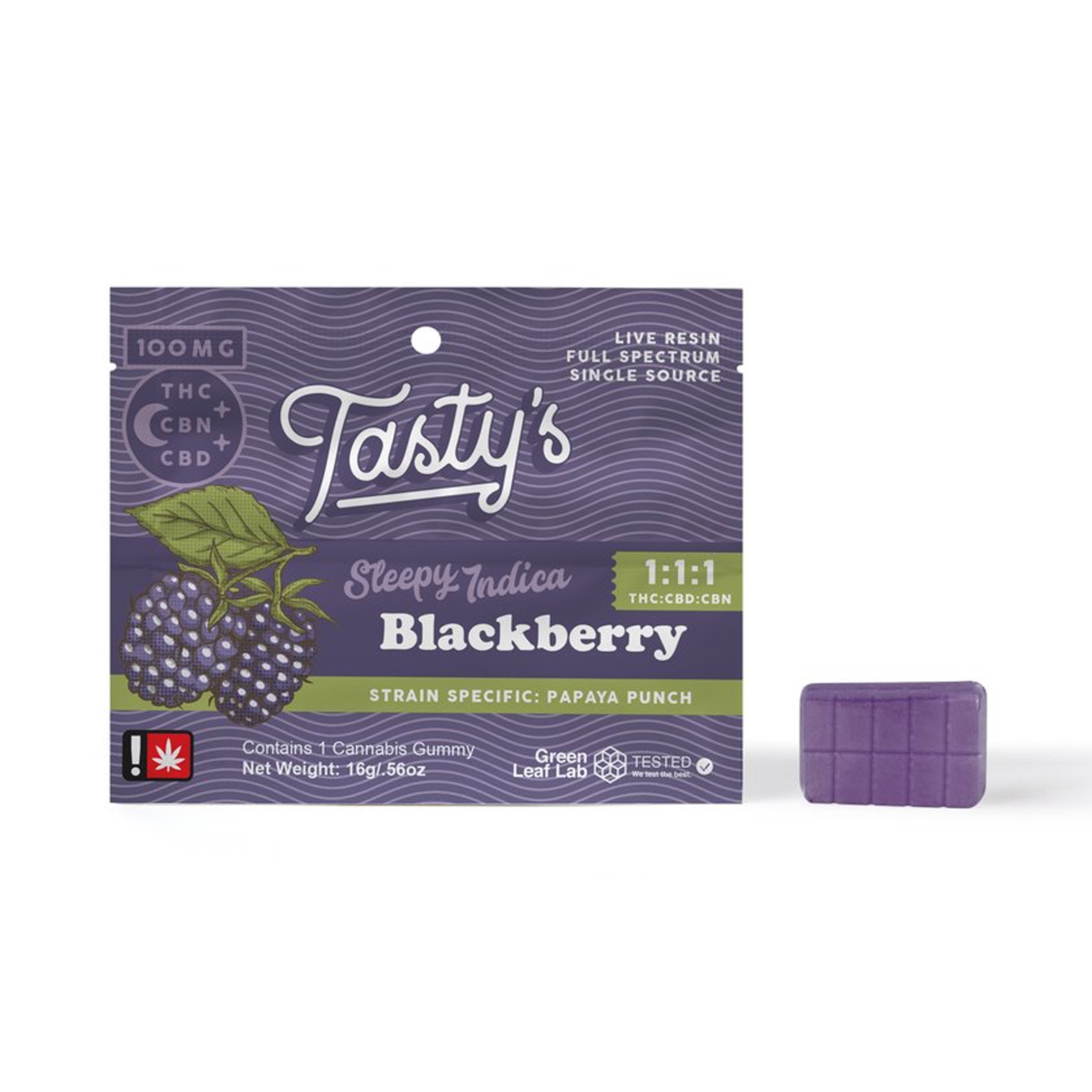 Tastys OR: Blackberry Single