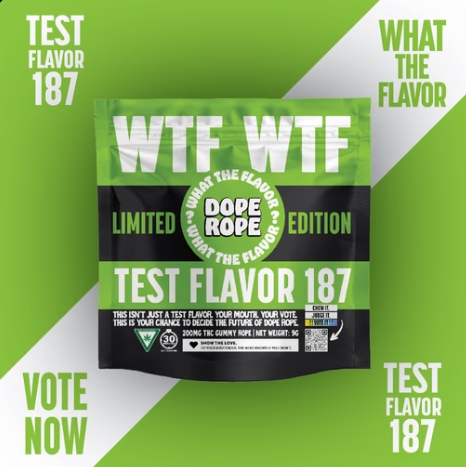 Dope Rope | Test Flavor 187 | 200mg