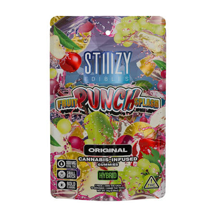 Stiiizy - Fruit Punch Splash Gummies 10pk - 100mg
