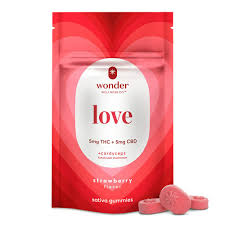 Gummies | Love | Strawberry | 1:1 CBD/THC | 200mg | Wonder Wellness Co.