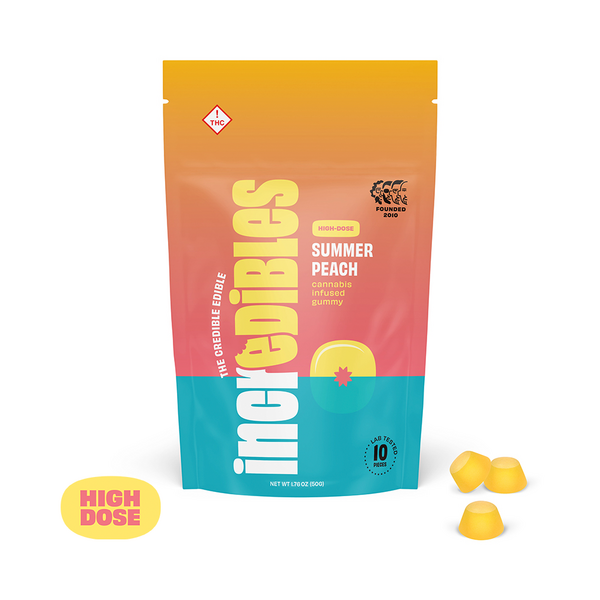 Incredibles Summer Peach - Gummies 10 Pk