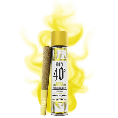 Super Lemon Haze - 40s Infused Preroll - 1g