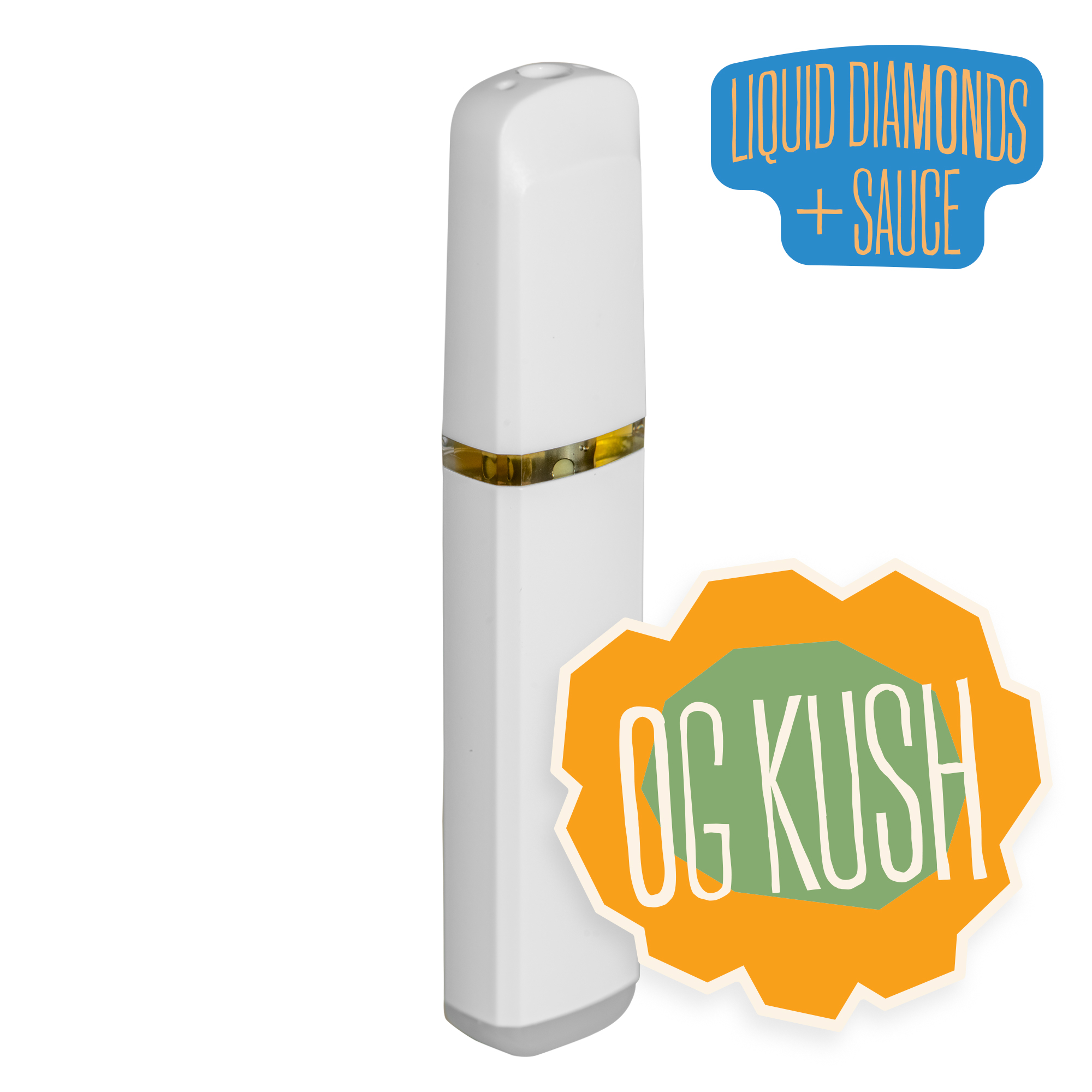 OG Kush Liquid Diamonds and Sauce Disposable | 1g