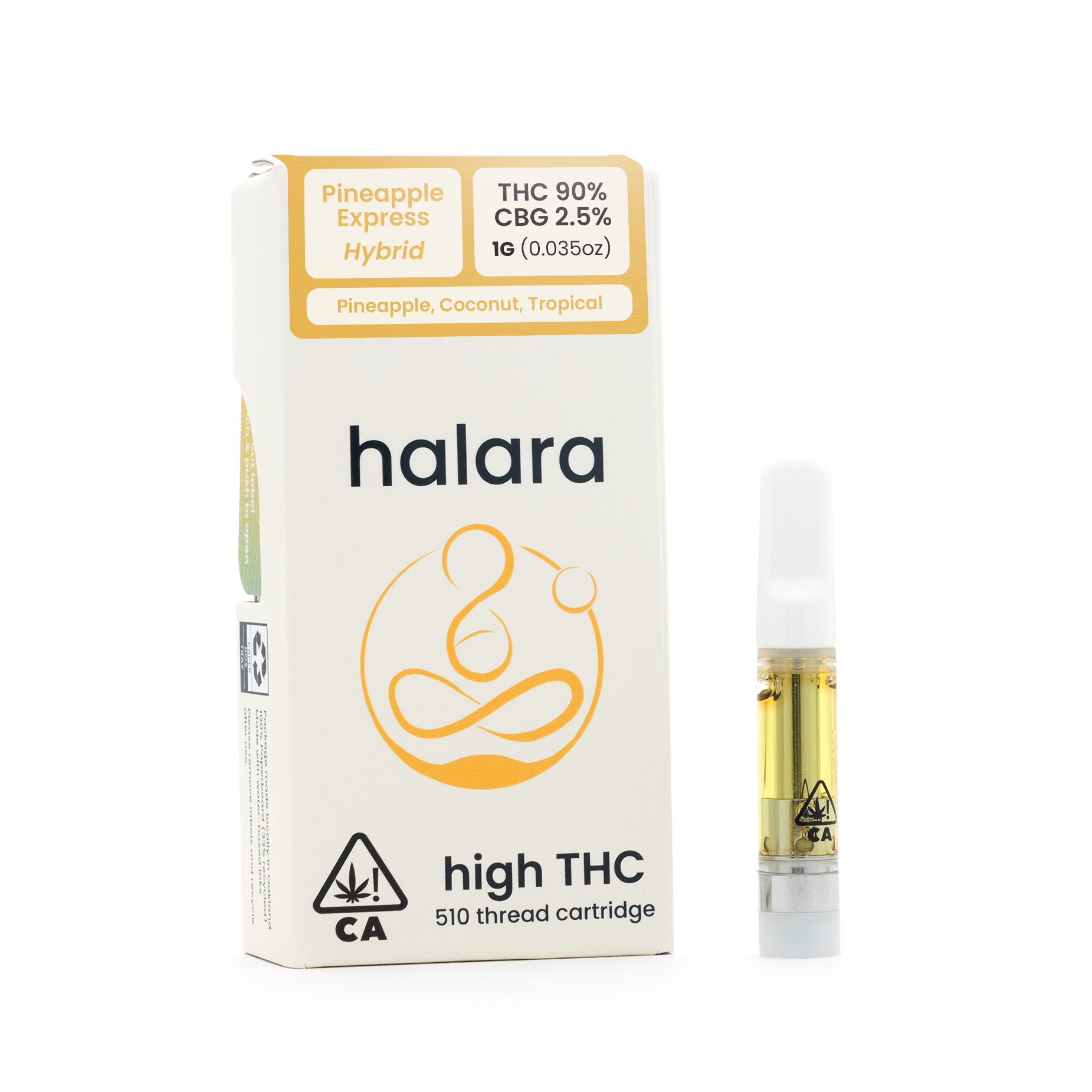Pineapple  Express - High THC Cartridge 1G